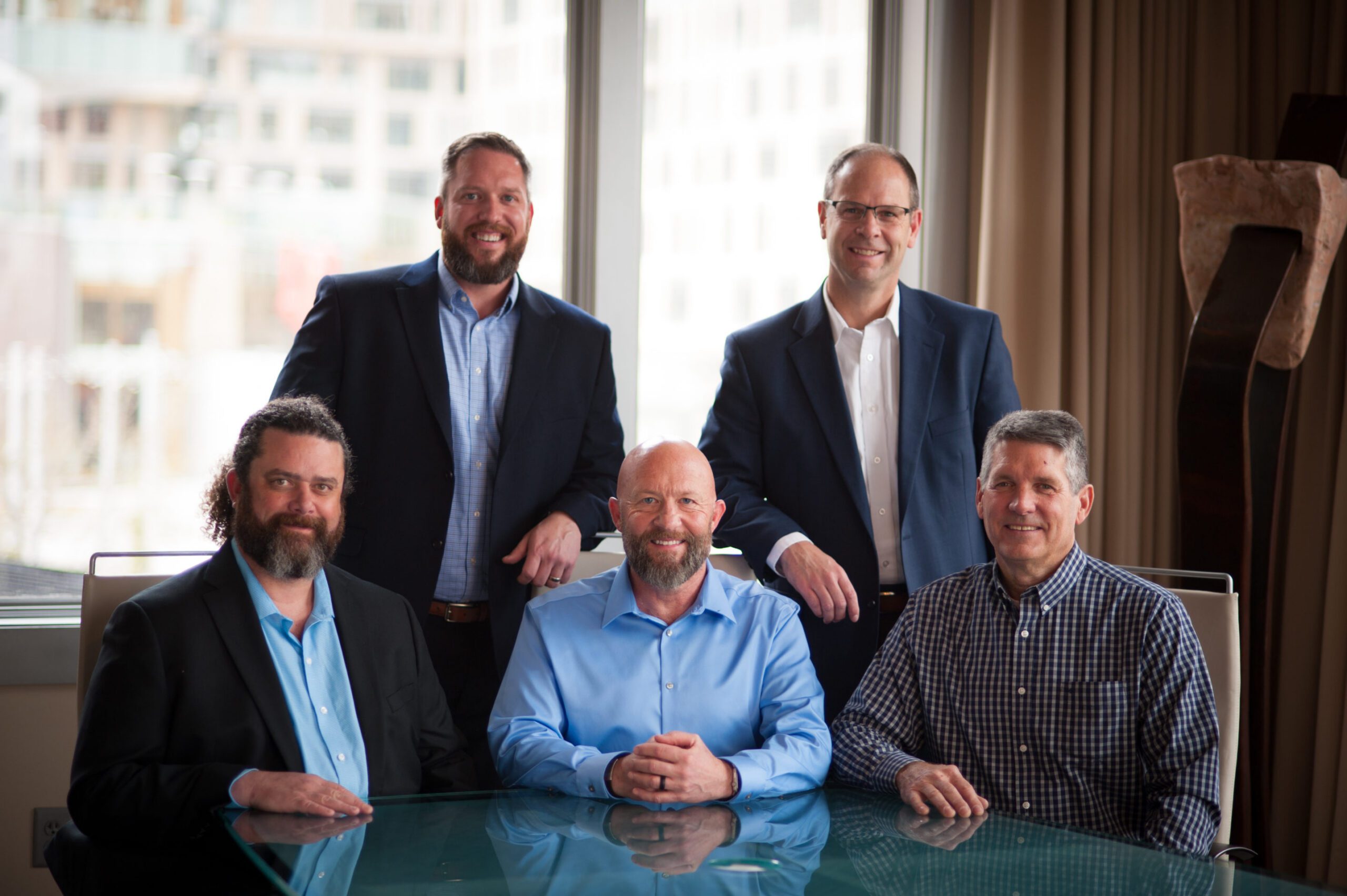 5 executive members with Performance Charter School Development